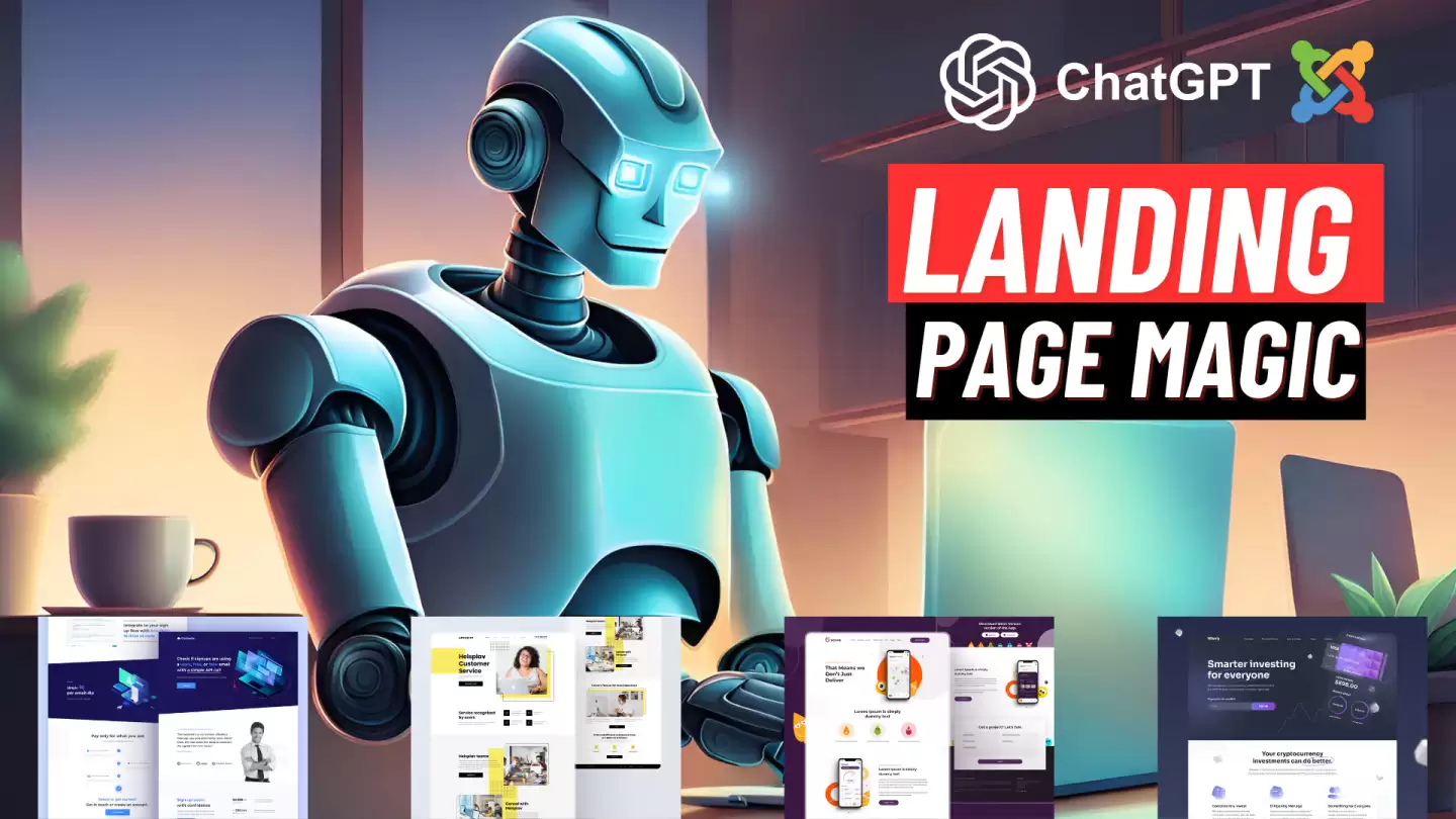 ChatGPT: Build Joomla Landing Pages That Win Customers