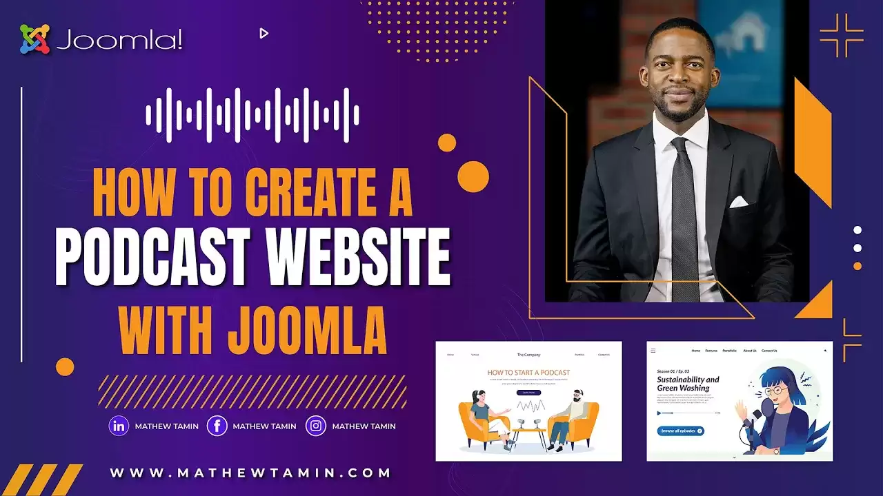 Amplify Your Message: Design a Podcast Website with Joomla!