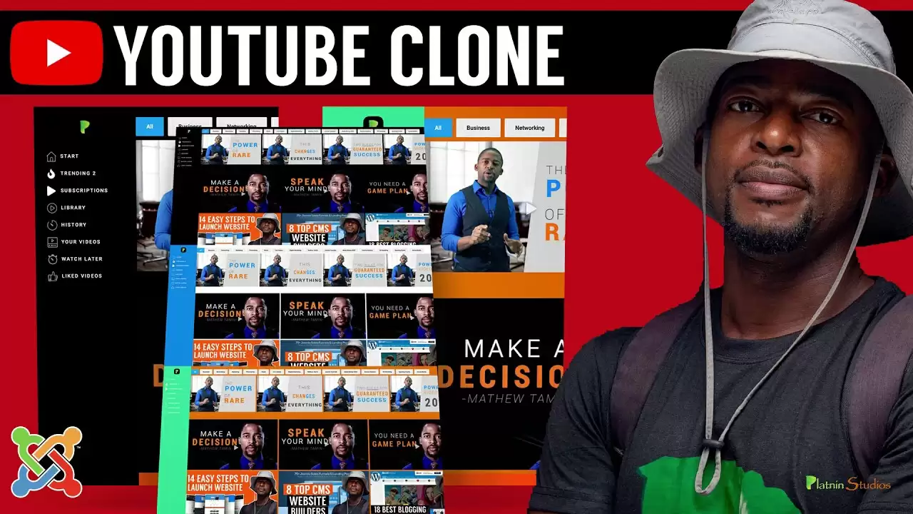 How To Build a Youtube Clone Website With Joomla - Create a Video Streaming Portal